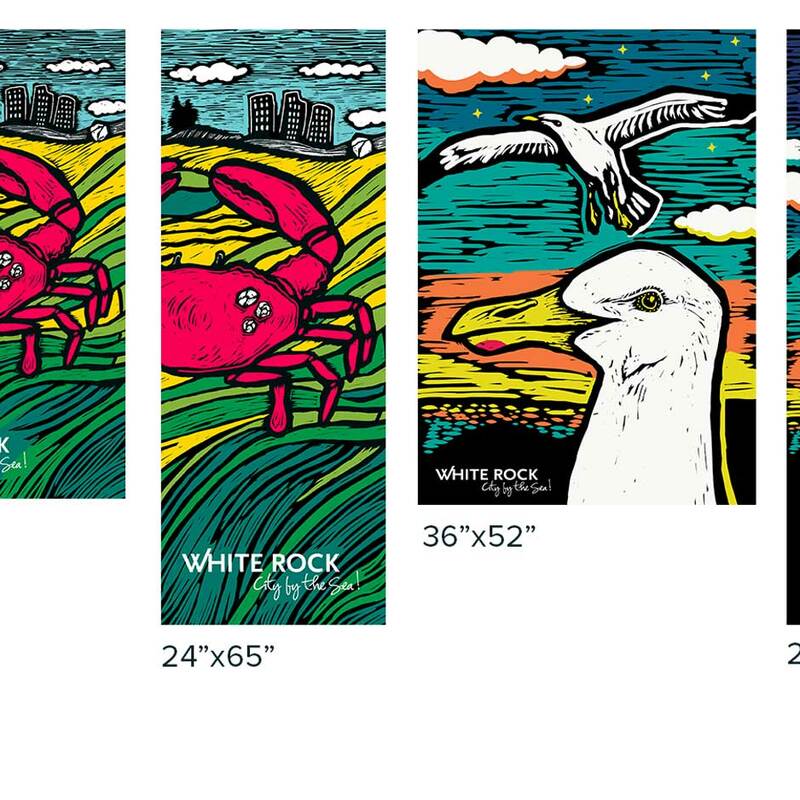 City of White Rock, Art Street Banners, Specs